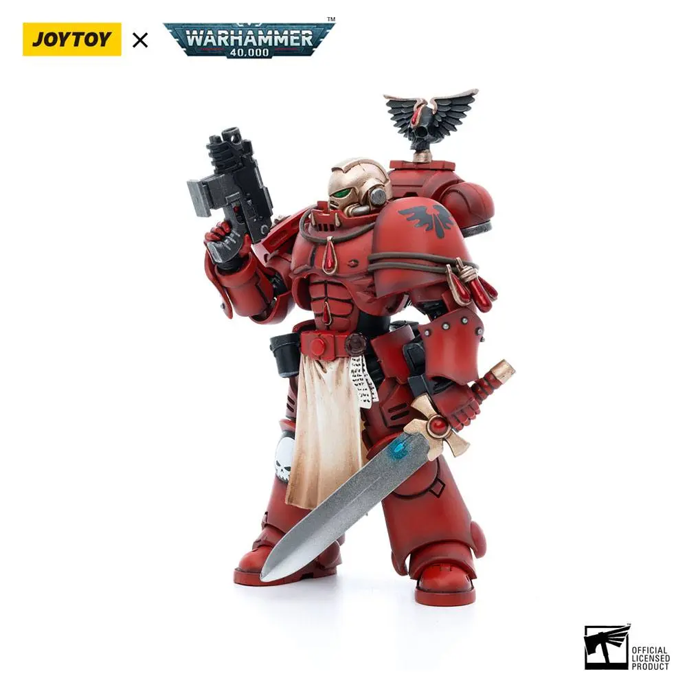 Warhammer 40k 1/18 Blood Angels Veteran Vigna akciófigura 12 cm termékfotó