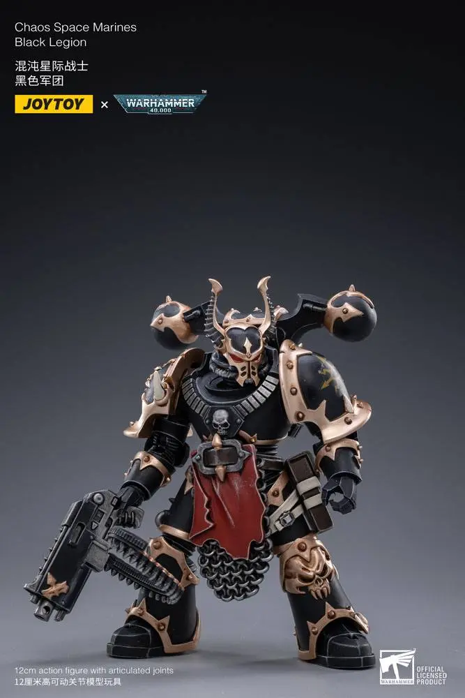 Warhammer 40k 1/18 Chaos Space Marine 03 akciófigura 12 cm termékfotó