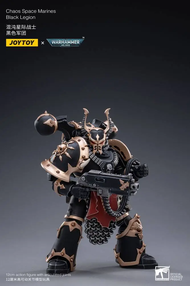 Warhammer 40k 1/18 Chaos Space Marine 03 akciófigura 12 cm termékfotó