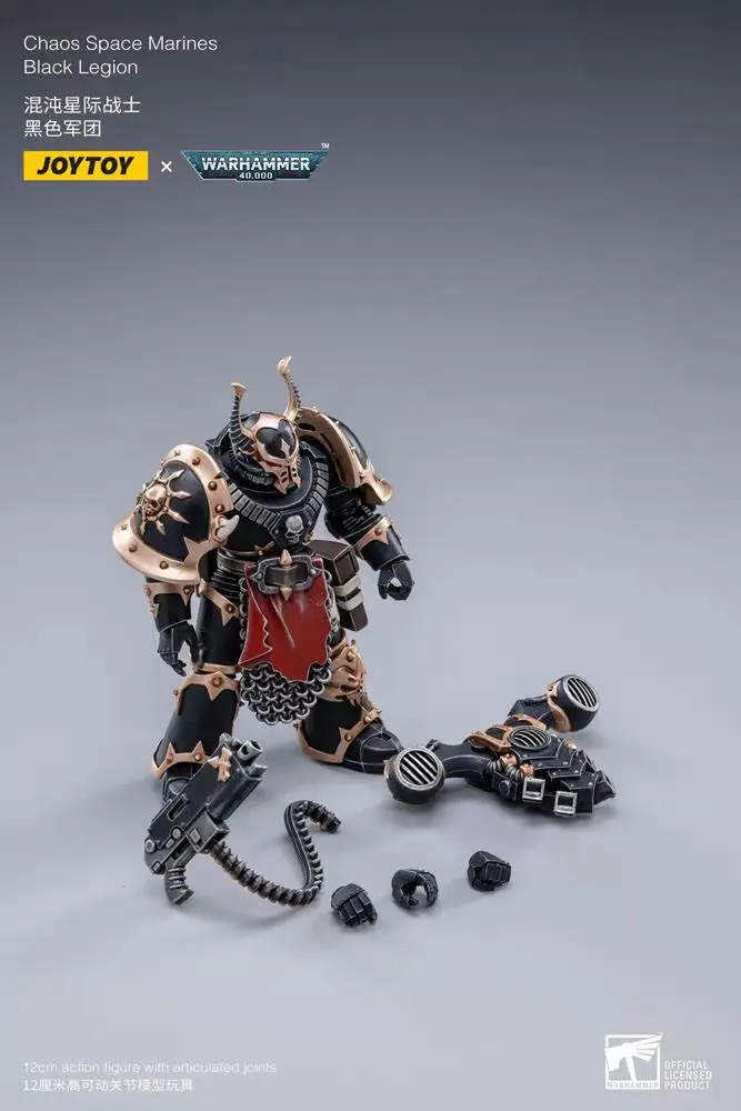 Warhammer 40k 1/18 Chaos Space Marine 03 akciófigura 12 cm termékfotó