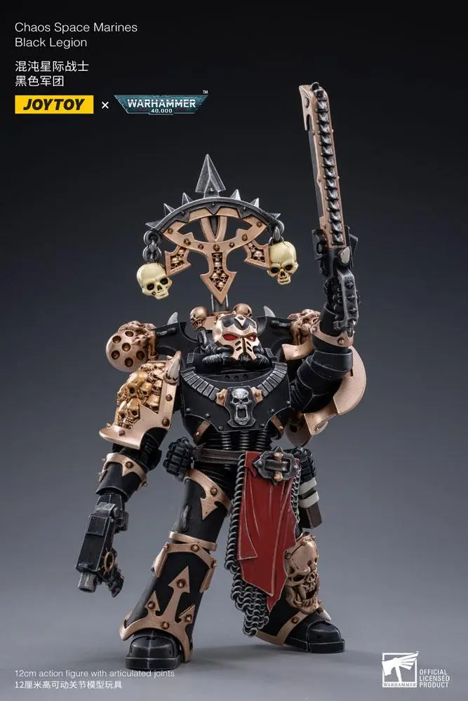 Warhammer 40k 1/18 Chaos Space Marine 04 akciófigura 12 cm termékfotó