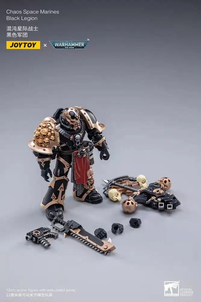 Warhammer 40k 1/18 Chaos Space Marine 04 akciófigura 12 cm termékfotó