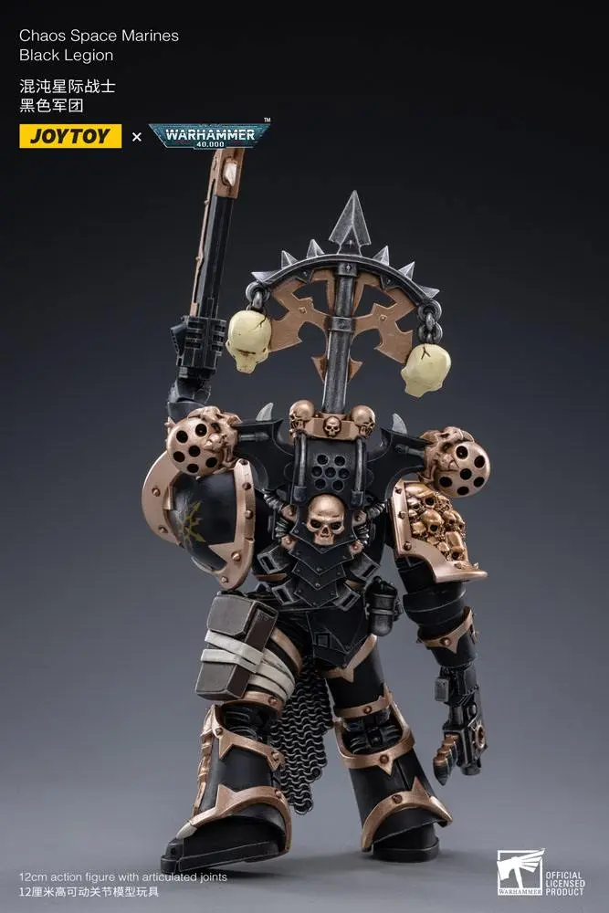 Warhammer 40k 1/18 Chaos Space Marine 04 akciófigura 12 cm termékfotó