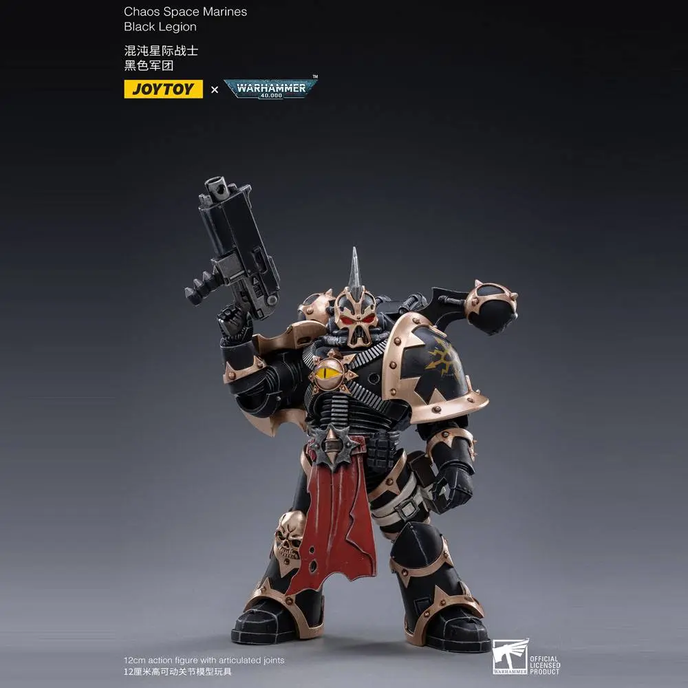 Warhammer 40k 1/18 Chaos Space Marine 05 akciófigura 12 cm termékfotó