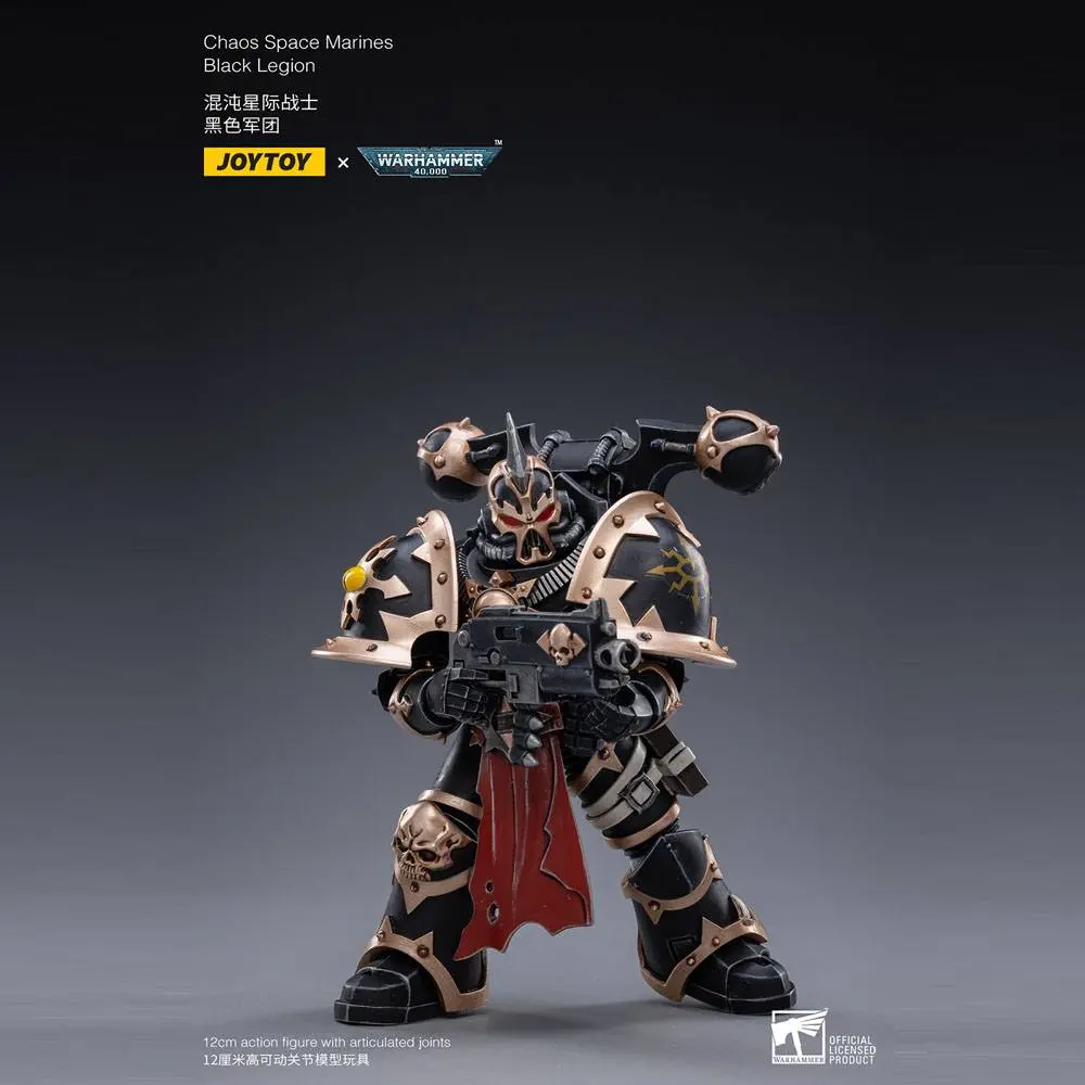Warhammer 40k 1/18 Chaos Space Marine 05 akciófigura 12 cm termékfotó