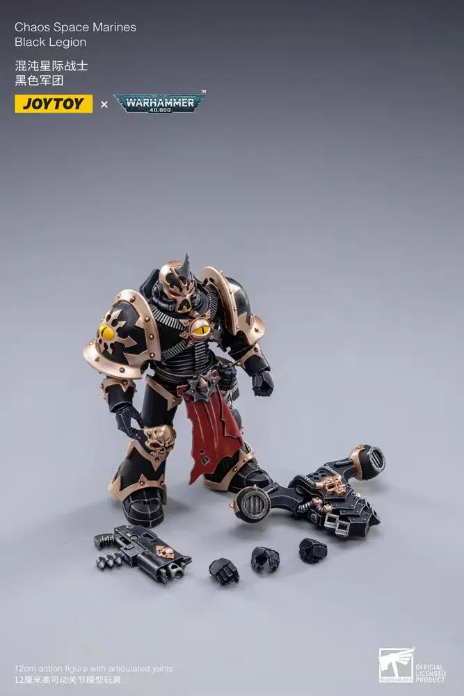 Warhammer 40k 1/18 Chaos Space Marine 05 akciófigura 12 cm termékfotó