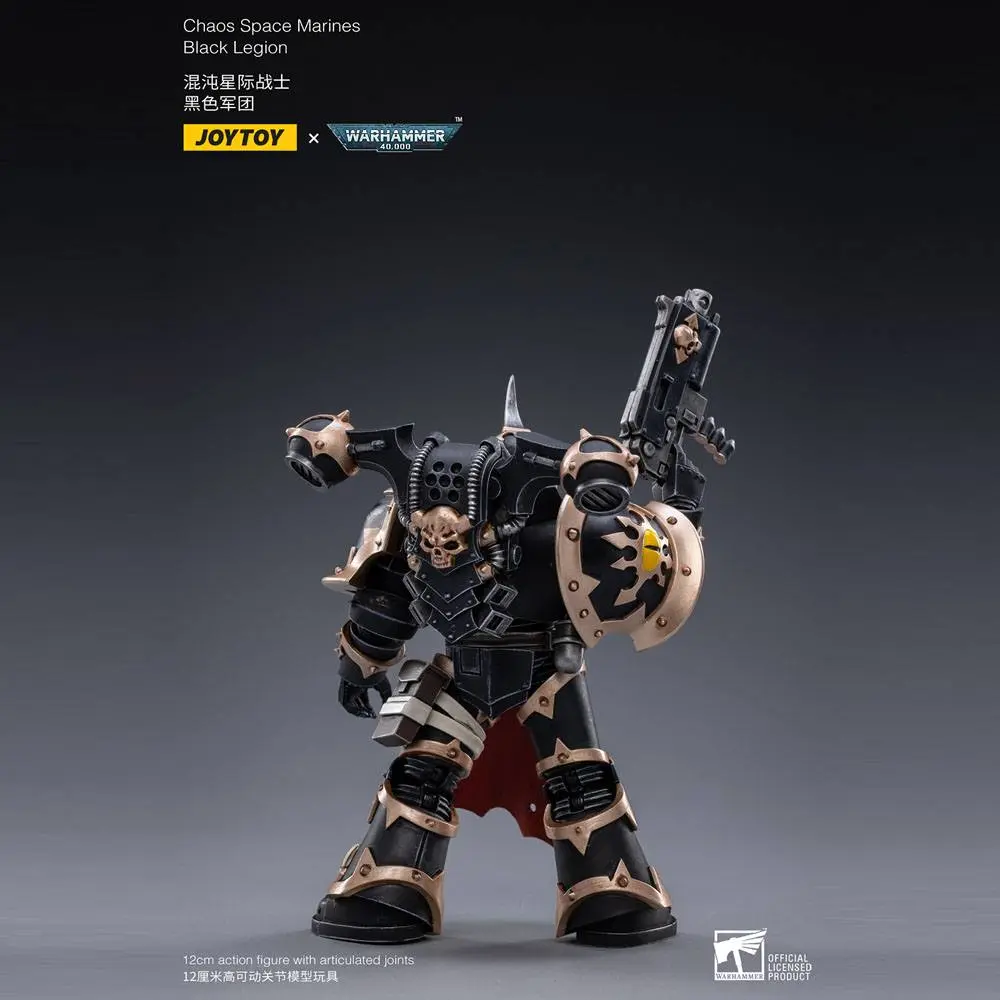 Warhammer 40k 1/18 Chaos Space Marine 05 akciófigura 12 cm termékfotó
