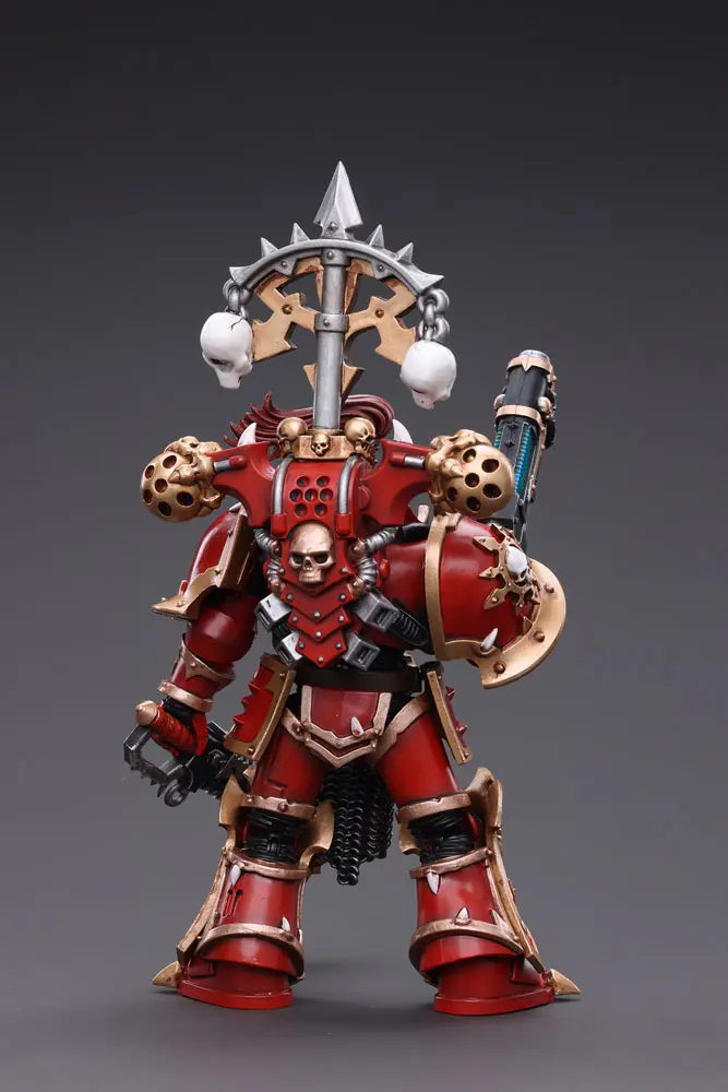 Warhammer 40k 1/18 Chaos Space Marines Crimson Slaughter Brother Karvult akciófigura 12 cm termékfotó