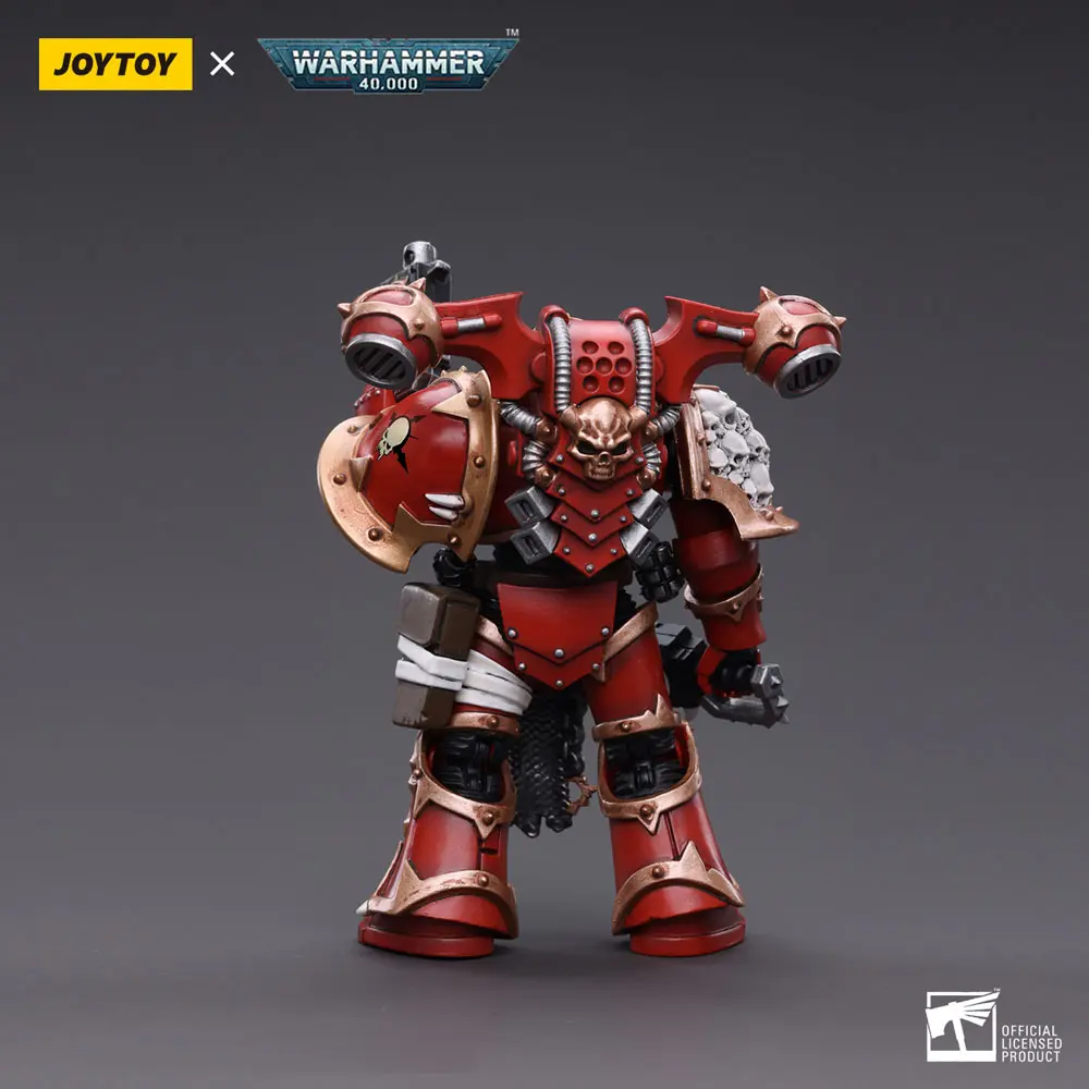 Warhammer 40k 1/18 Chaos Space Marines Crimson Slaughter Brother Maganar akciófigura 12 cm termékfotó