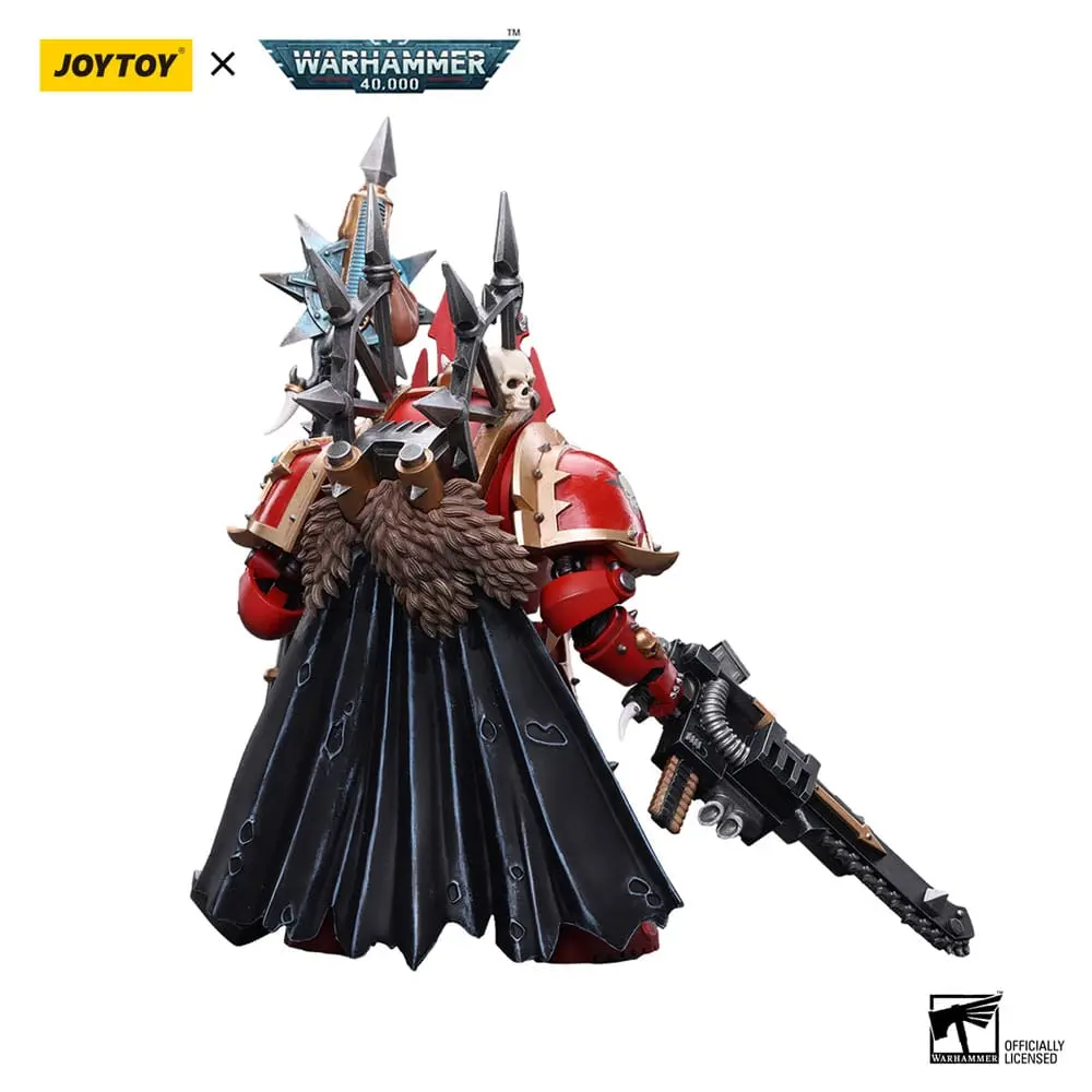 Warhammer 40k 1/18 Chaos Space Marines Crimson Slaughter Sorcerer Lord in Terminator Armour akciófigura 12 cm termékfotó