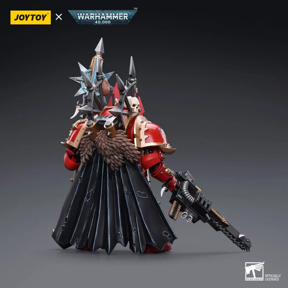 Warhammer 40k 1/18 Chaos Space Marines Crimson Slaughter Sorcerer Lord in Terminator Armour akciófigura 12 cm termékfotó