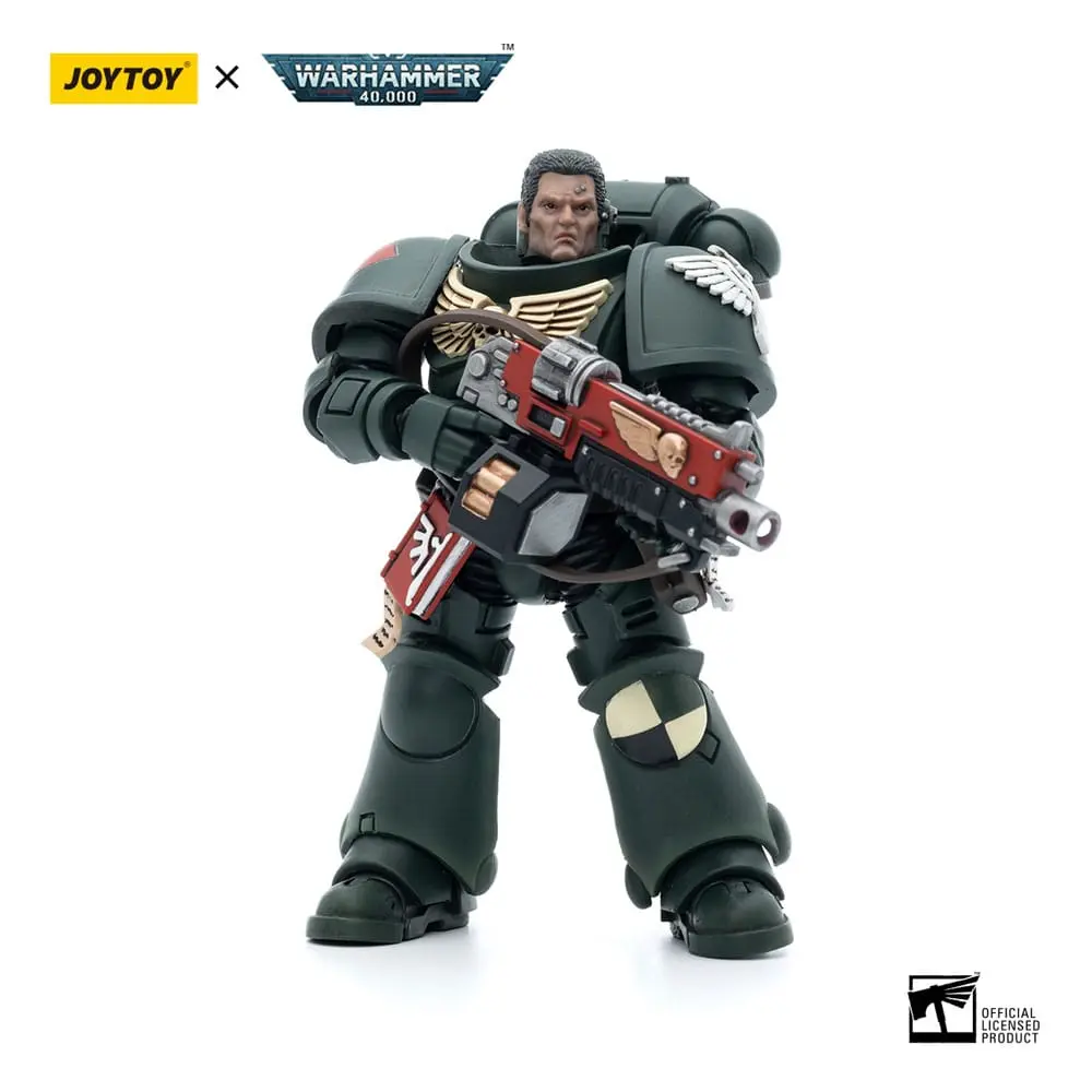 Warhammer 40k 1/18 Dark Angels Intercessors Brother Asharr akciófigura 12 cm termékfotó
