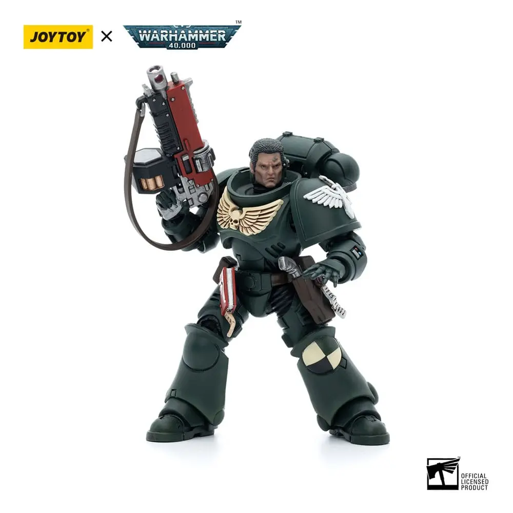 Warhammer 40k 1/18 Dark Angels Intercessors Brother Asharr akciófigura 12 cm termékfotó