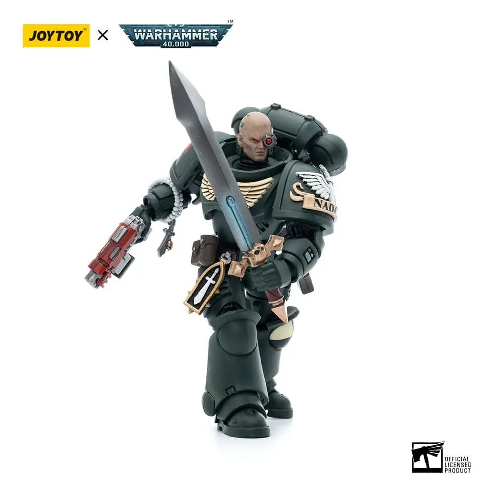 Warhammer 40k 1/18 Dark Angels Intercessors Brother Nadael akciófigura 12 cm termékfotó