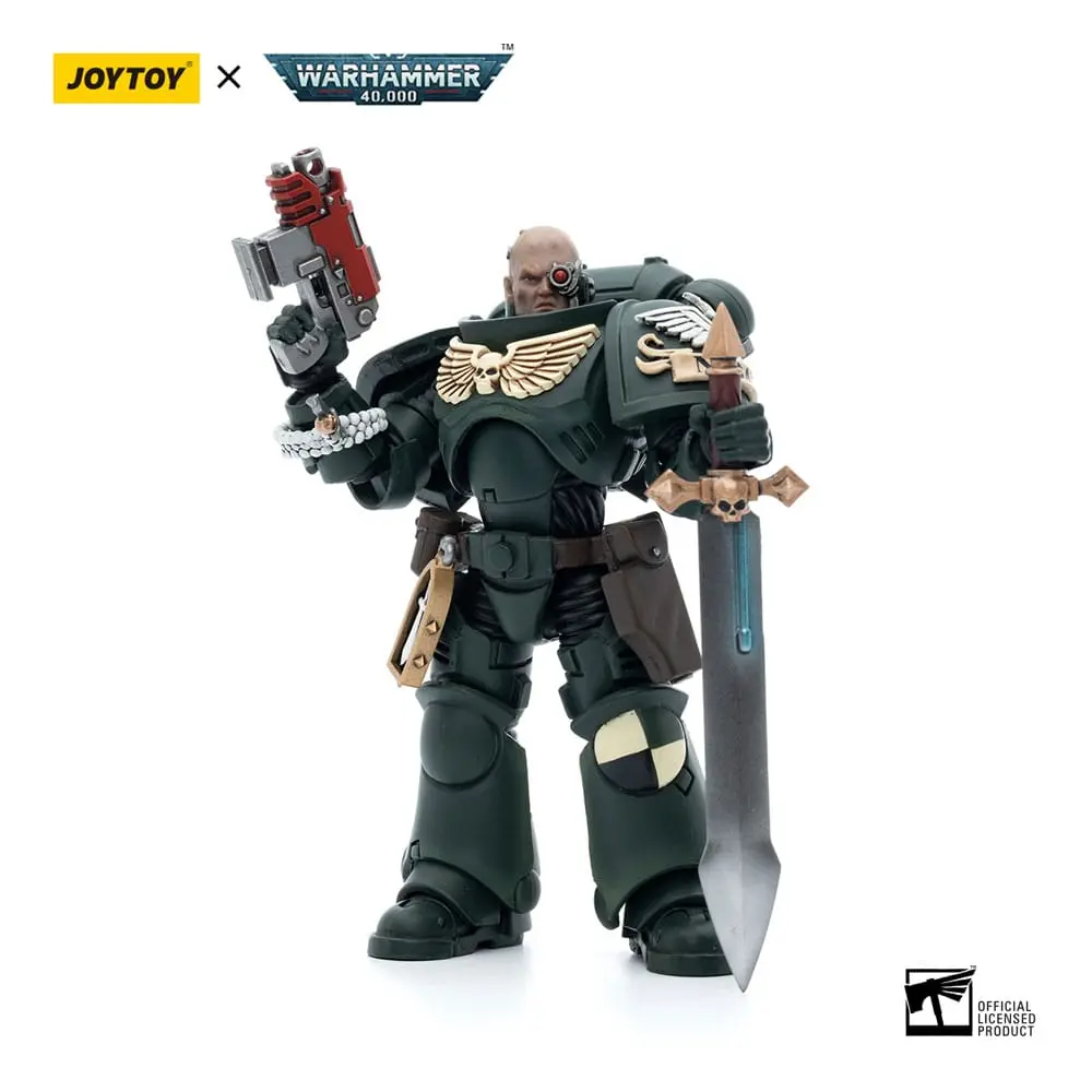 Warhammer 40k 1/18 Dark Angels Intercessors Brother Nadael akciófigura 12 cm termékfotó