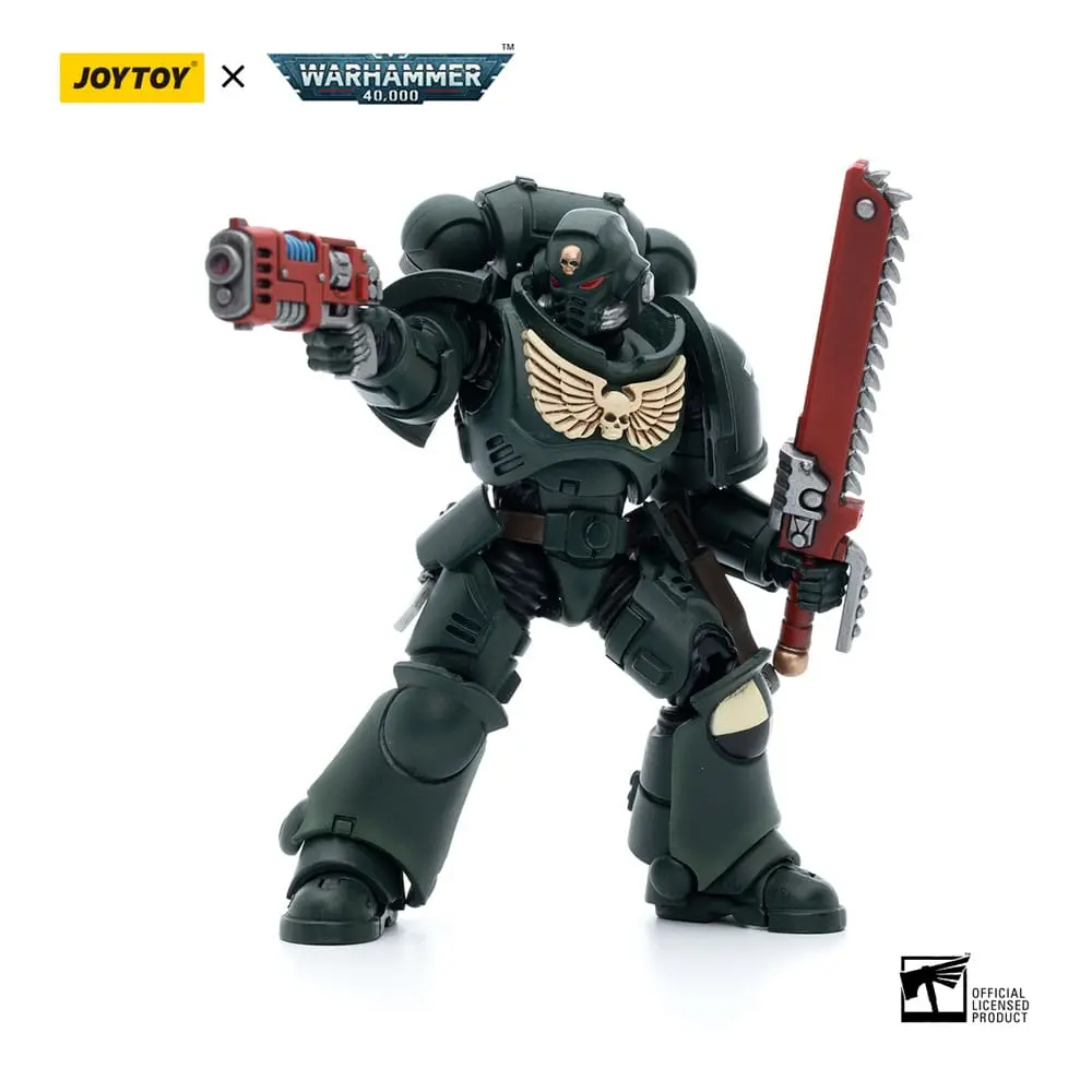 Warhammer 40k 1/18 Dark Angels Intercessors Sergeant Caslan akciófigura 12 cm termékfotó
