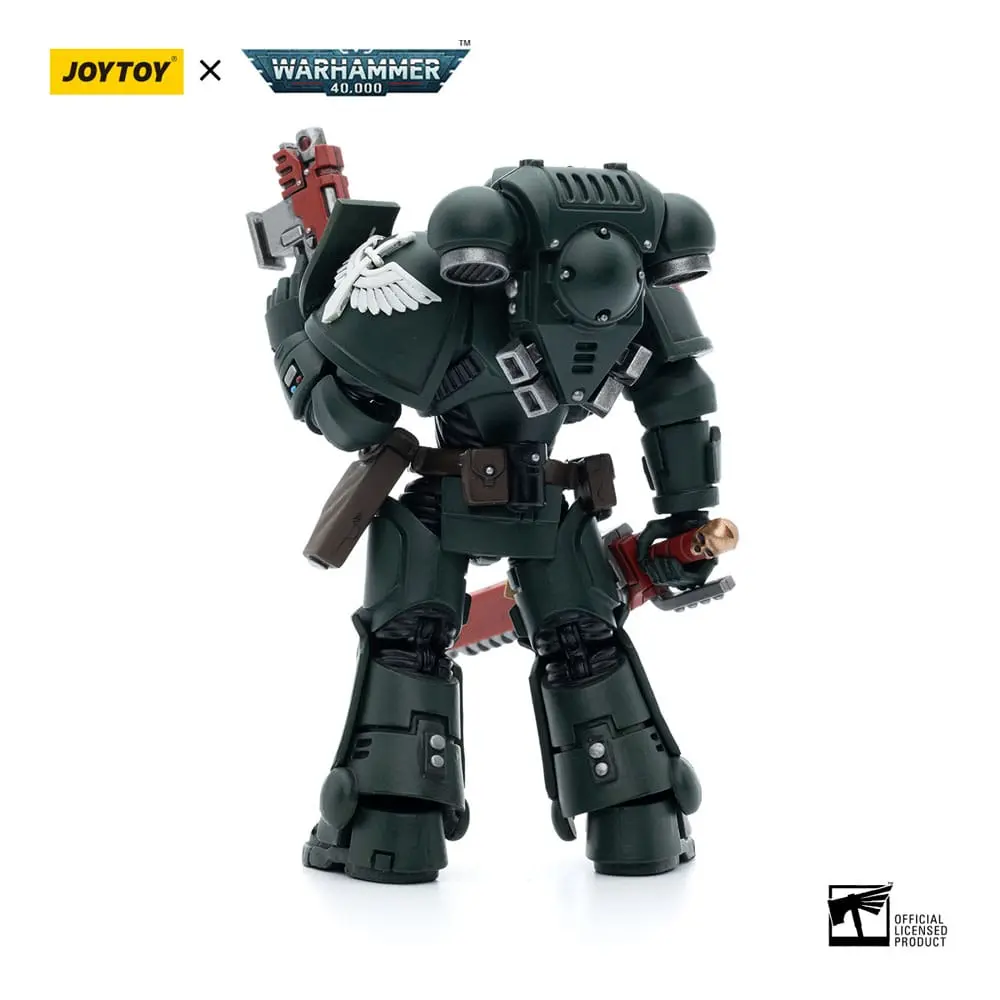 Warhammer 40k 1/18 Dark Angels Intercessors Sergeant Rakiel akciófigura 12 cm termékfotó