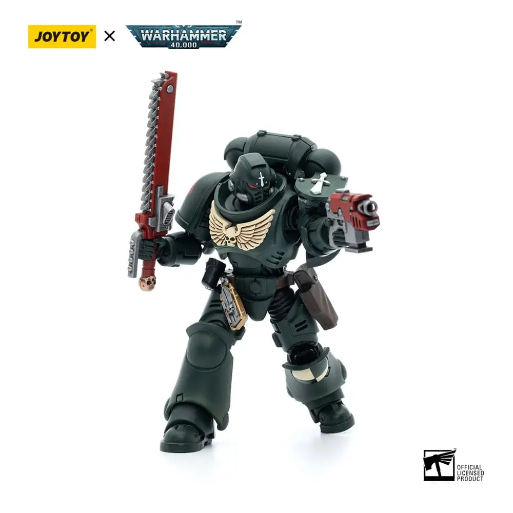 Warhammer 40k 1/18 Dark Angels Intercessors Sergeant Rakiel akciófigura 12 cm termékfotó