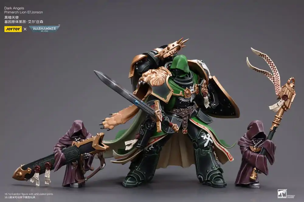 Warhammer 40k 1/18 Dark Angels Primarch Lion El' Jonson akciófigura 18 cm termékfotó