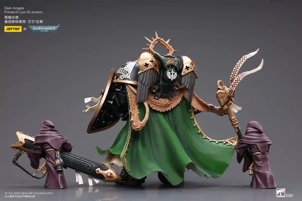 Warhammer 40k 1/18 Dark Angels Primarch Lion El' Jonson akciófigura 18 cm termékfotó