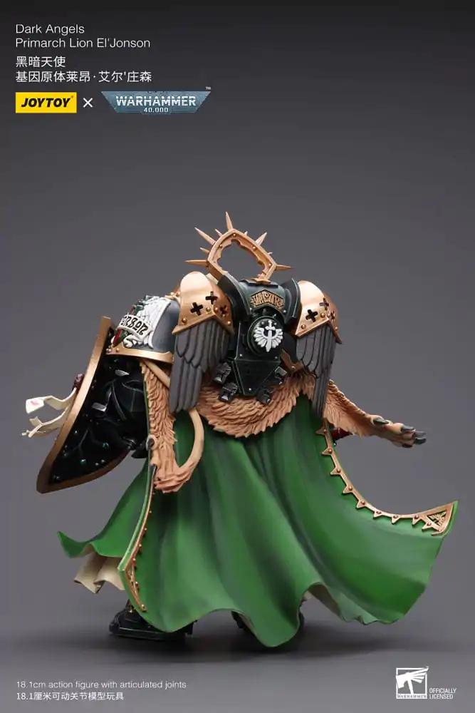 Warhammer 40k 1/18 Dark Angels Primarch Lion El' Jonson akciófigura 18 cm termékfotó