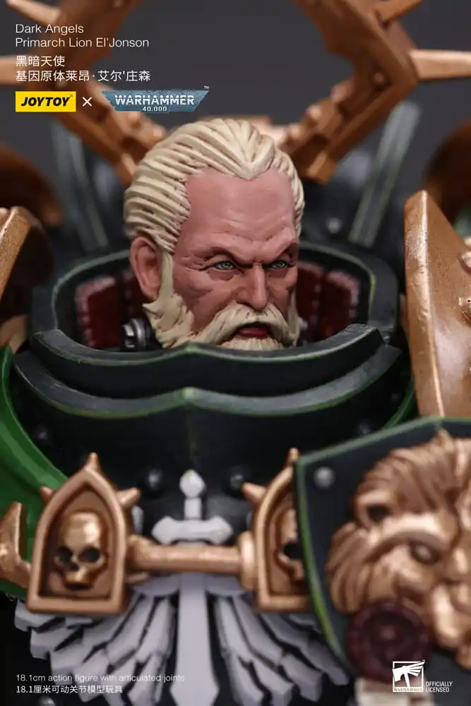 Warhammer 40k 1/18 Dark Angels Primarch Lion El' Jonson akciófigura 18 cm termékfotó