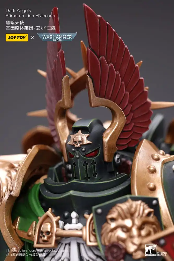 Warhammer 40k 1/18 Dark Angels Primarch Lion El' Jonson akciófigura 18 cm termékfotó