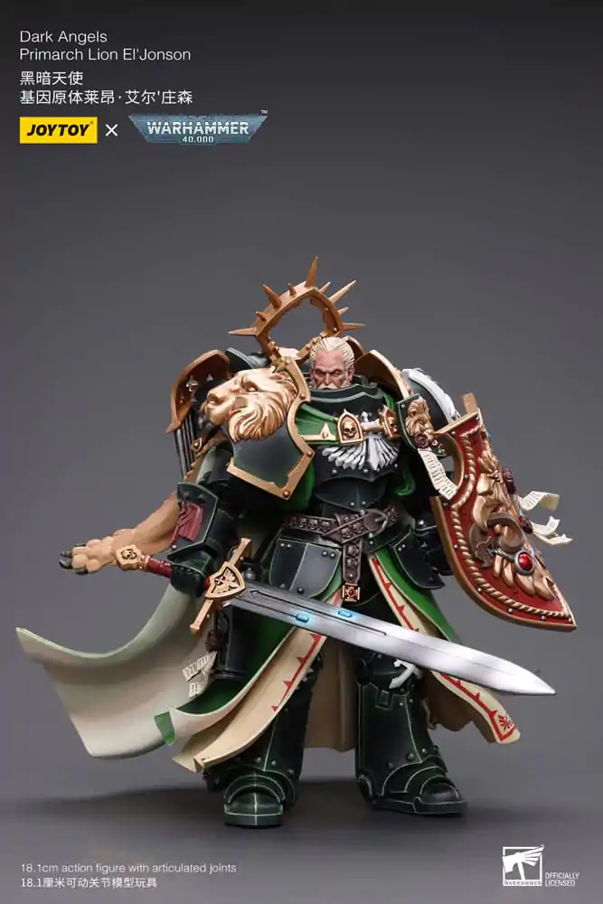 Warhammer 40k 1/18 Dark Angels Primarch Lion El' Jonson akciófigura 18 cm termékfotó