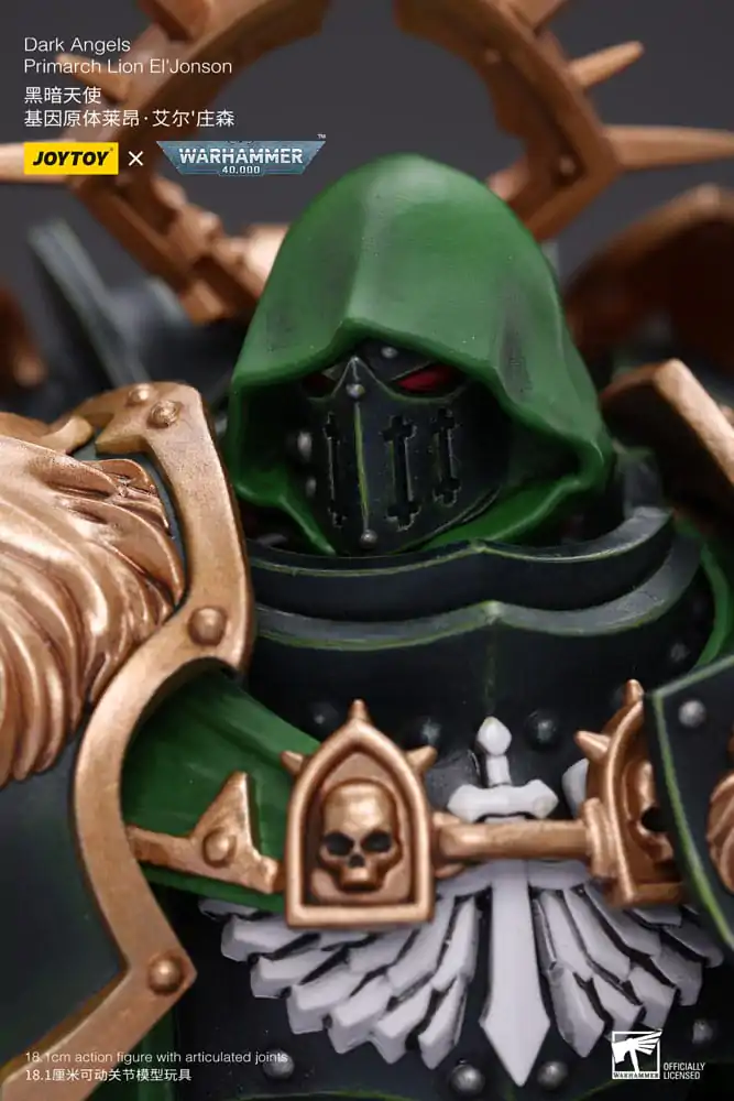 Warhammer 40k 1/18 Dark Angels Primarch Lion El' Jonson akciófigura 18 cm termékfotó