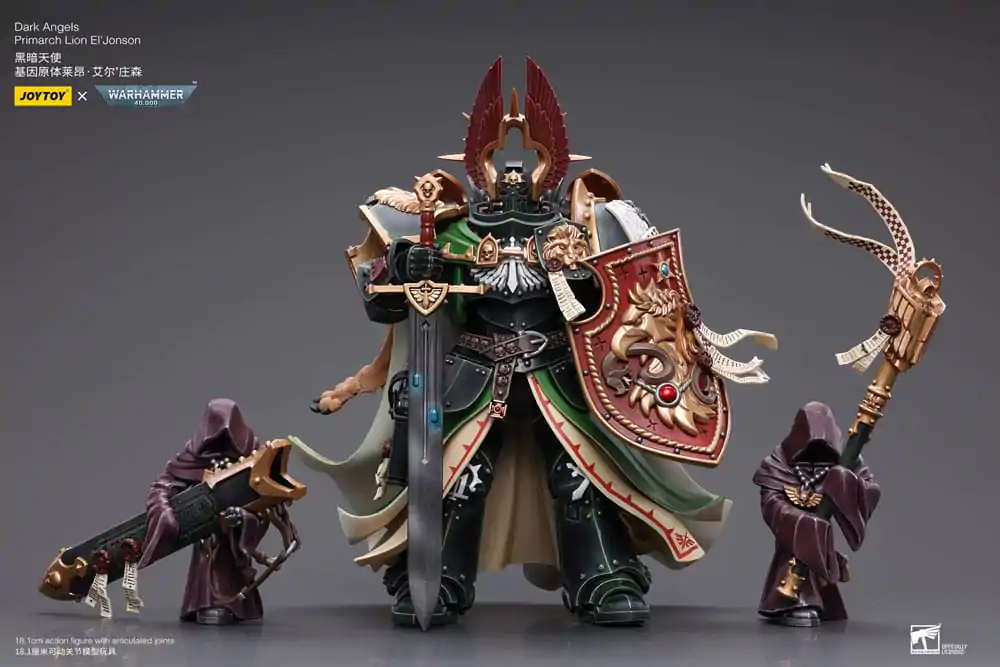 Warhammer 40k 1/18 Dark Angels Primarch Lion El' Jonson akciófigura 18 cm termékfotó