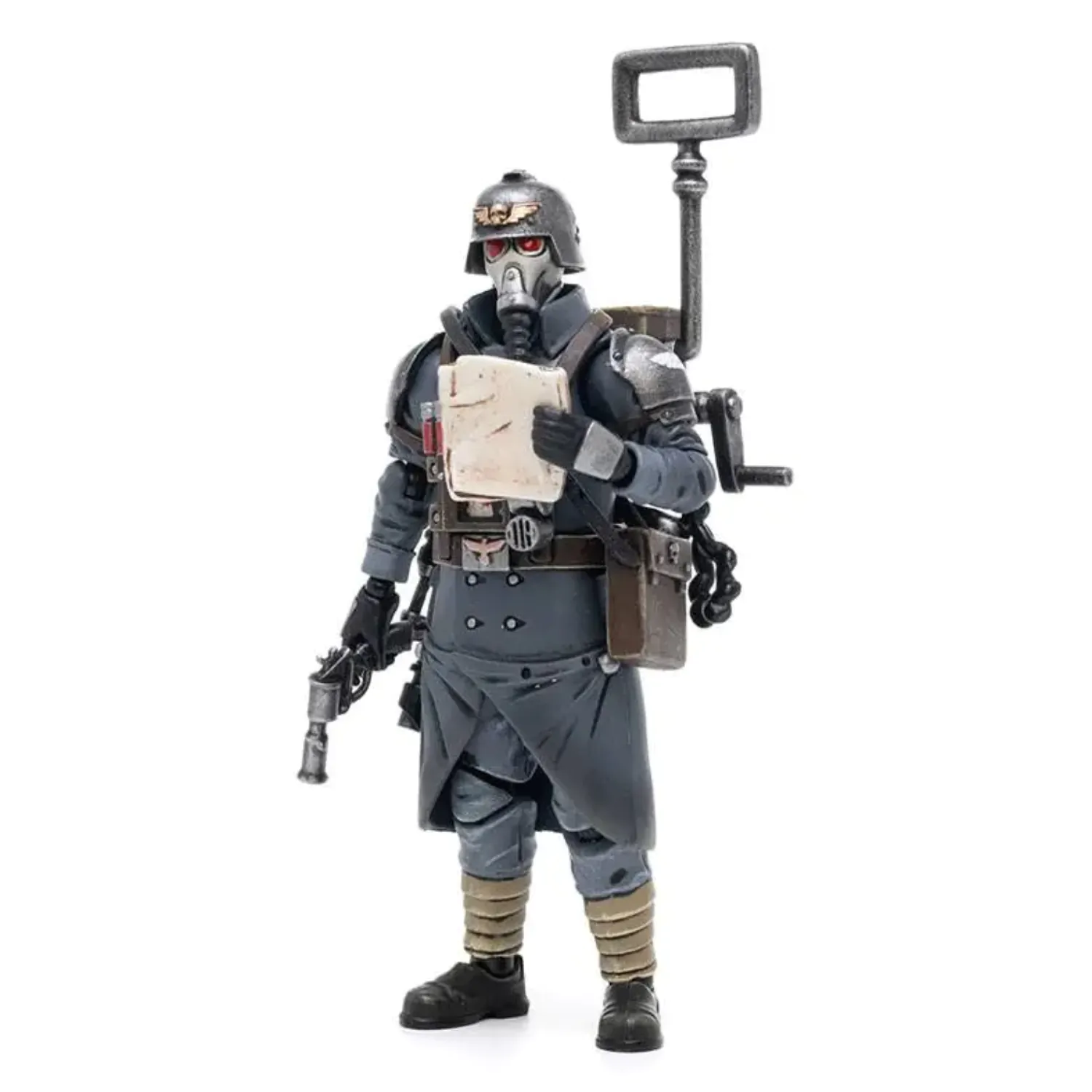 Warhammer 40k 1/18 Death Korps of Krieg Veteran Squad Guardsman Communications Specialist akciófigura 10 cm termékfotó
