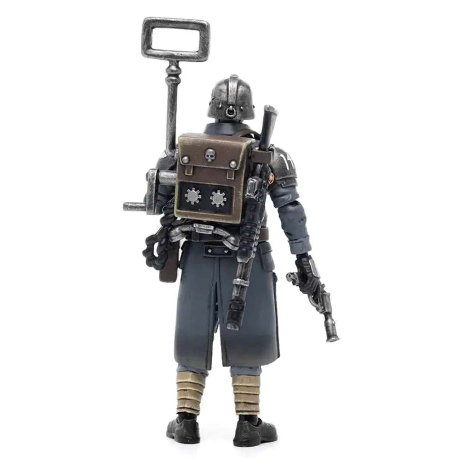 Warhammer 40k 1/18 Death Korps of Krieg Veteran Squad Guardsman Communications Specialist akciófigura 10 cm termékfotó