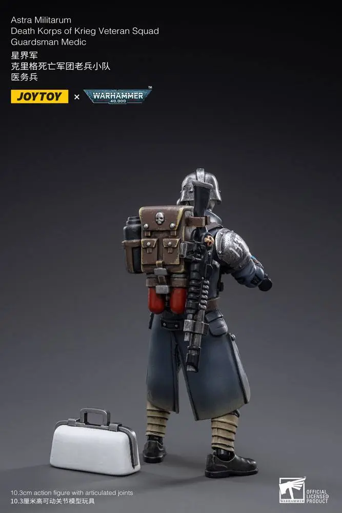 Warhammer 40k 1/18 Death Korps of Krieg Veteran Squad Guardsman Medic akciófigura 10 cm termékfotó