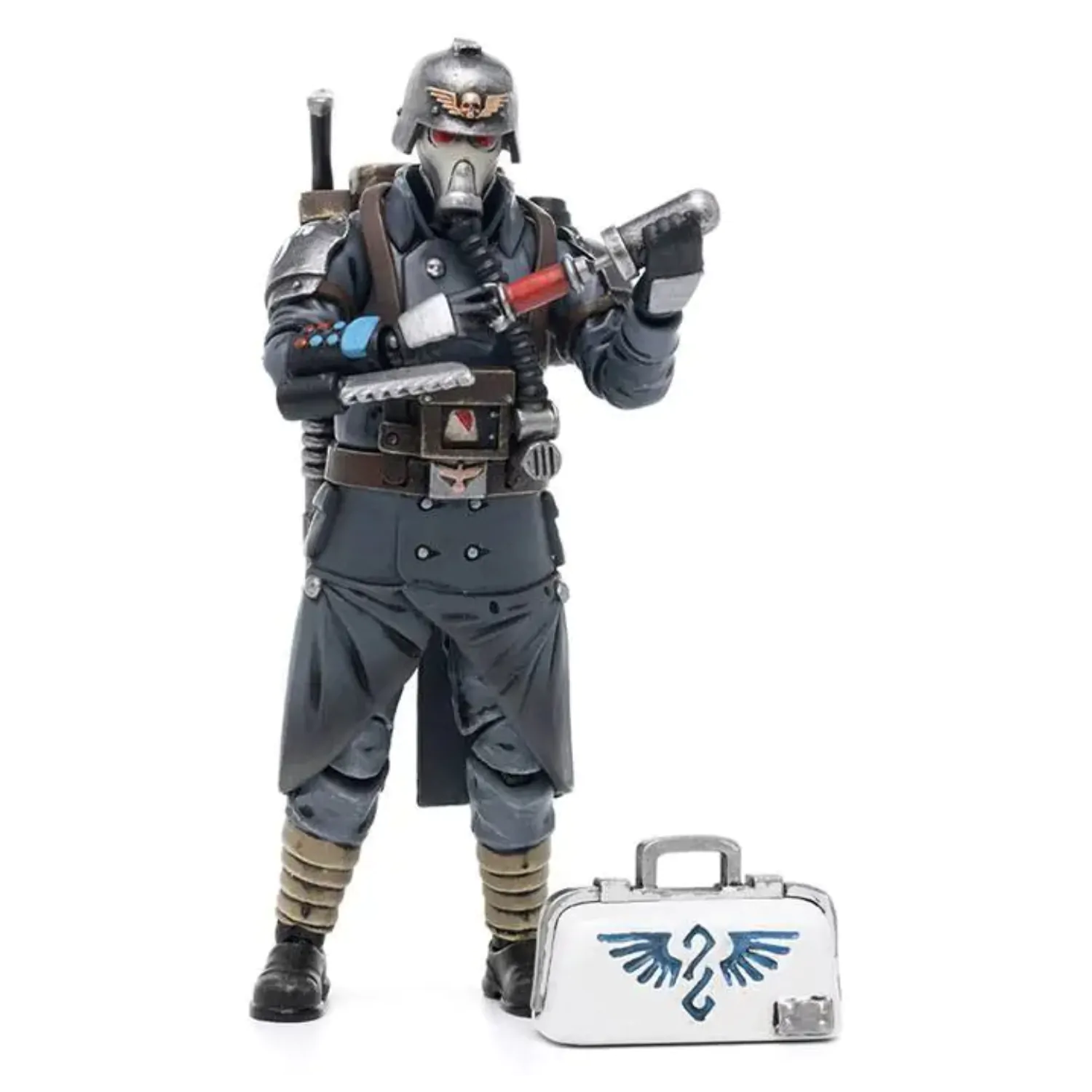 Warhammer 40k 1/18 Death Korps of Krieg Veteran Squad Guardsman Medic akciófigura 10 cm termékfotó