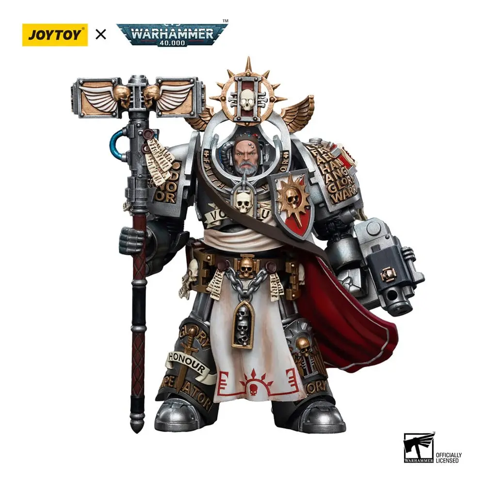 Warhammer 40k 1/18 Grey Knights Grand Master Voldus akciófigura 12 cm termékfotó