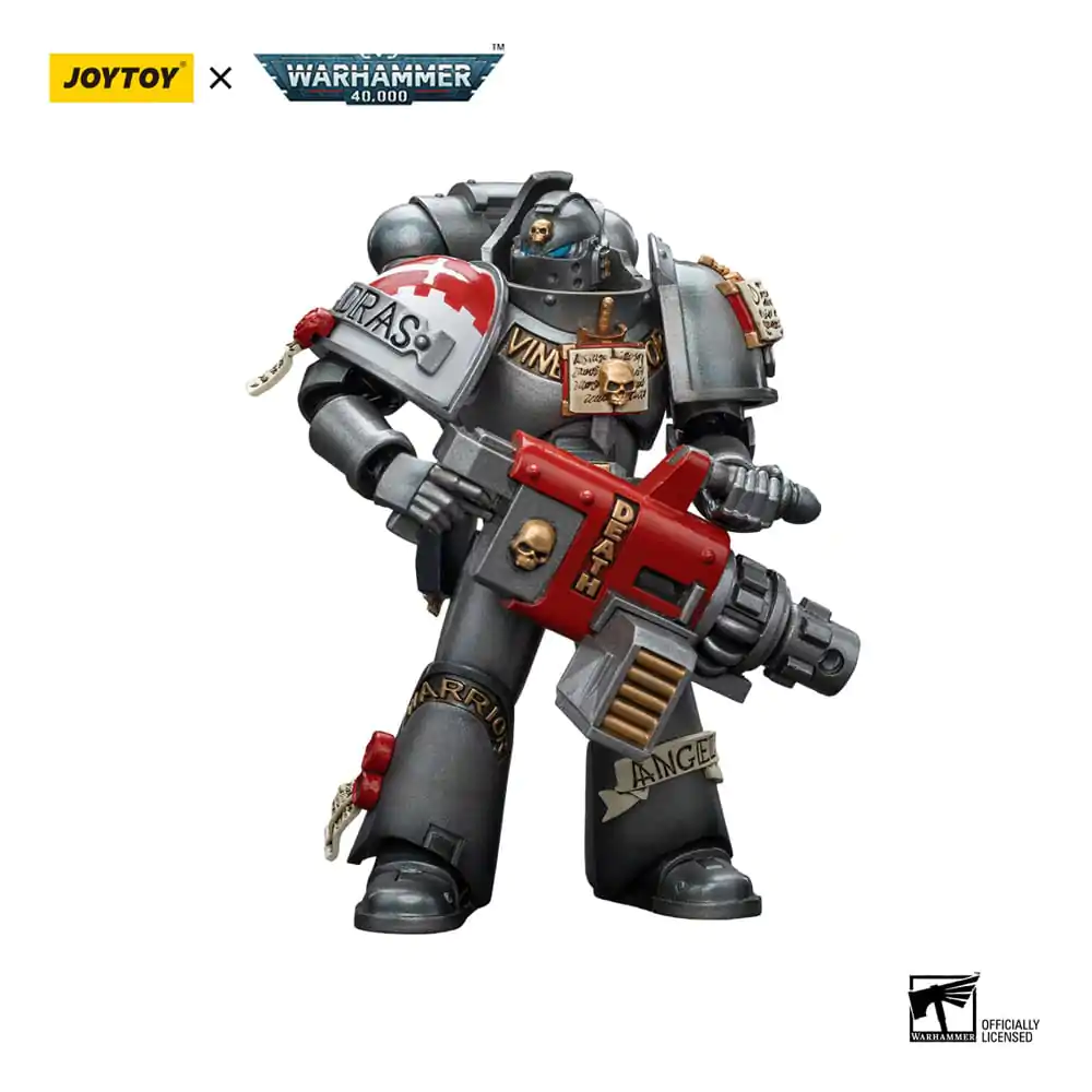 Warhammer 40k 1/18 Grey Knights Strike Squad Grey Knight with Psycannon akciófigura 12 cm termékfotó
