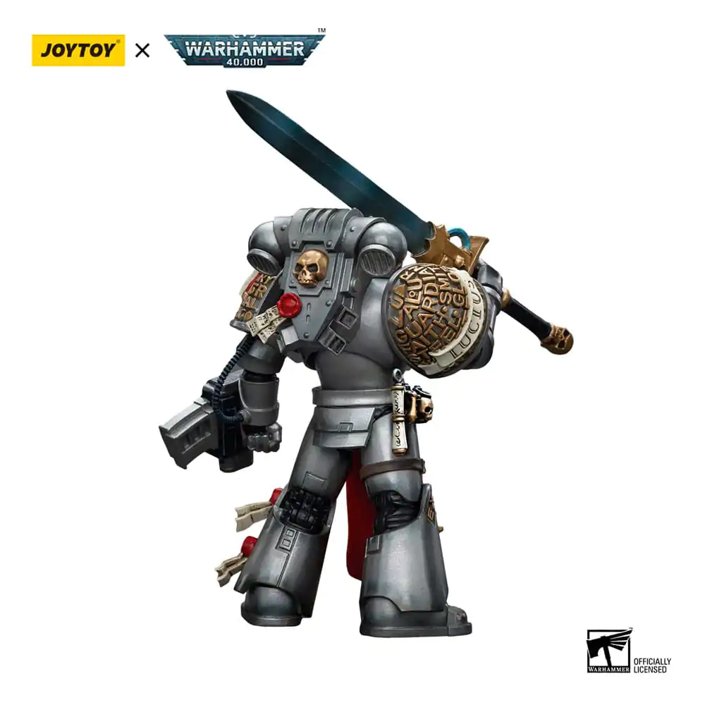 Warhammer 40k 1/18 Grey Knights Strike Squad Justicar akciófigura 12 cm termékfotó