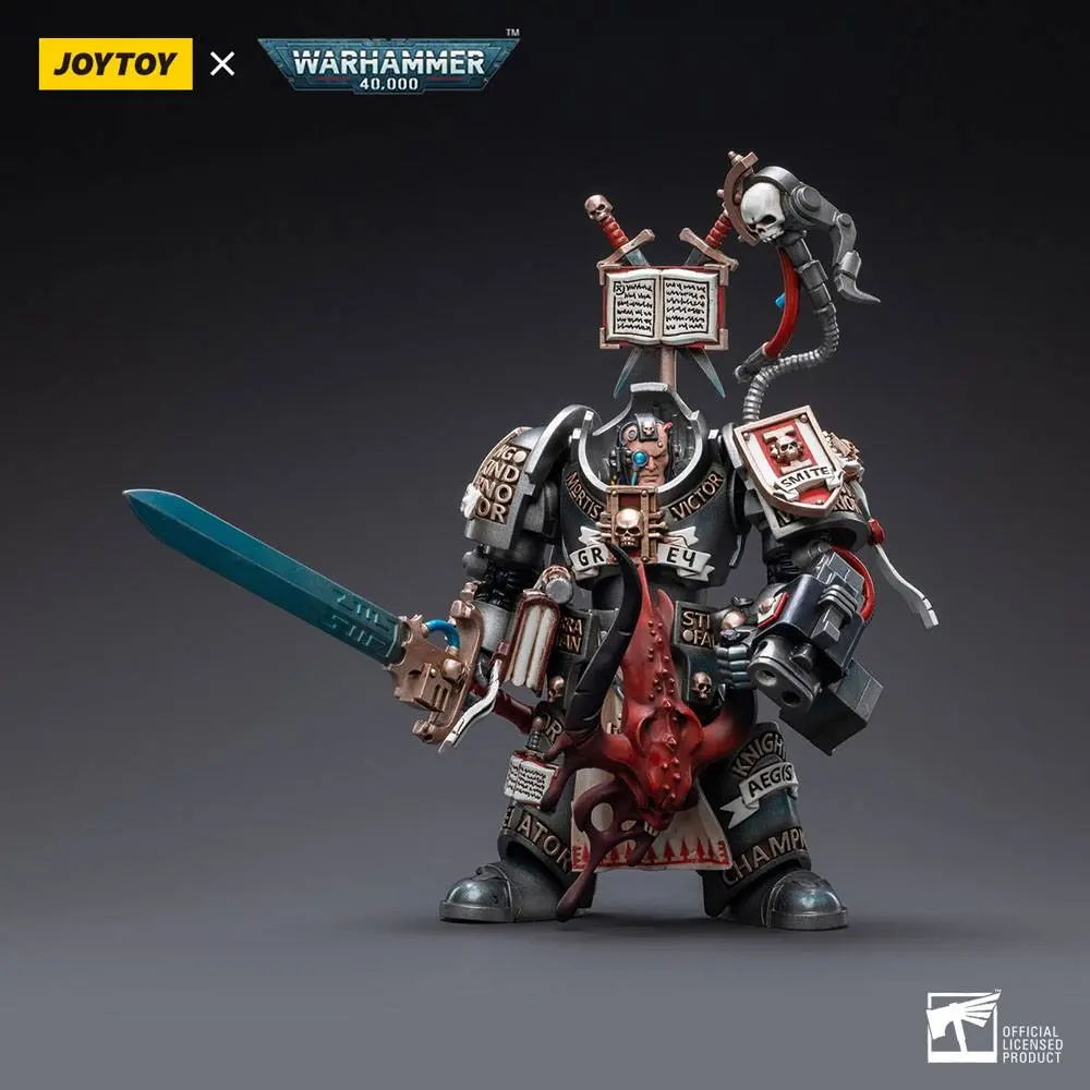 Warhammer 40k 1/18 Grey Knights Terminator Incanus Neodan akciófigura 13 cm termékfotó