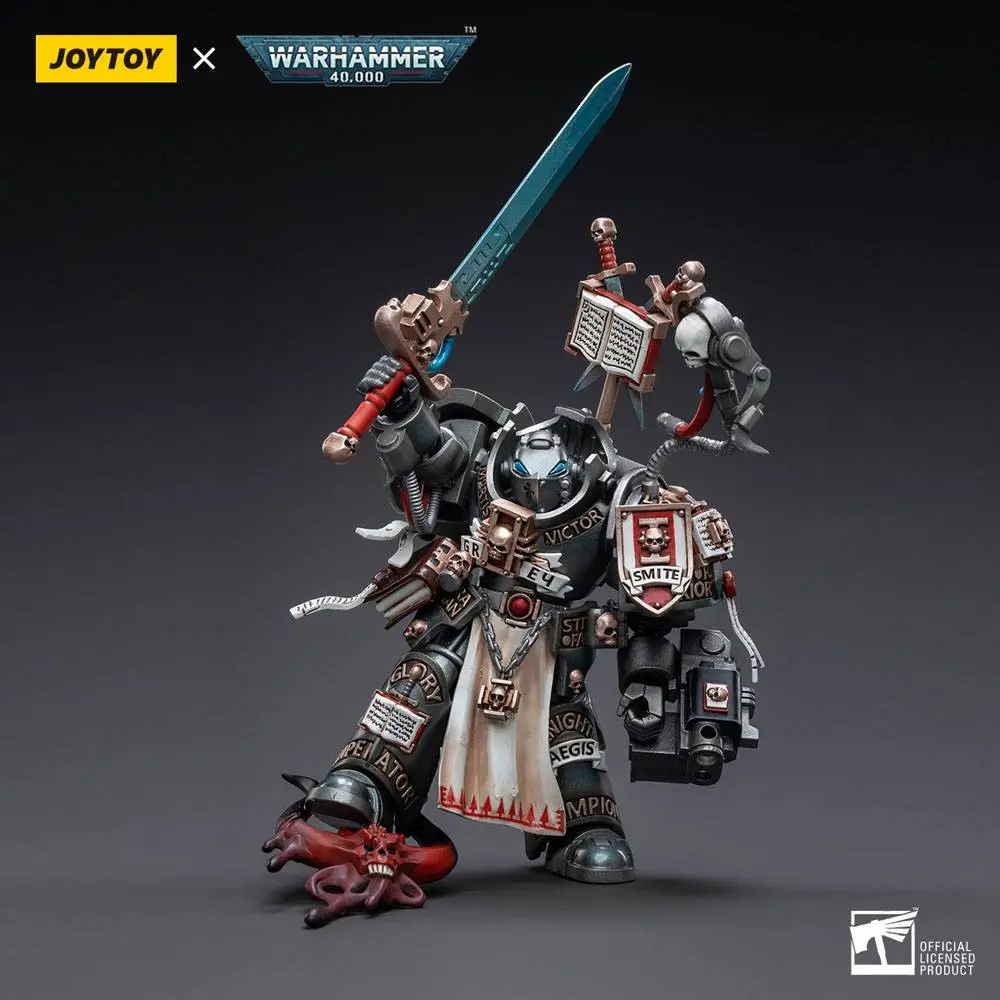 Warhammer 40k 1/18 Grey Knights Terminator Incanus Neodan akciófigura 13 cm termékfotó