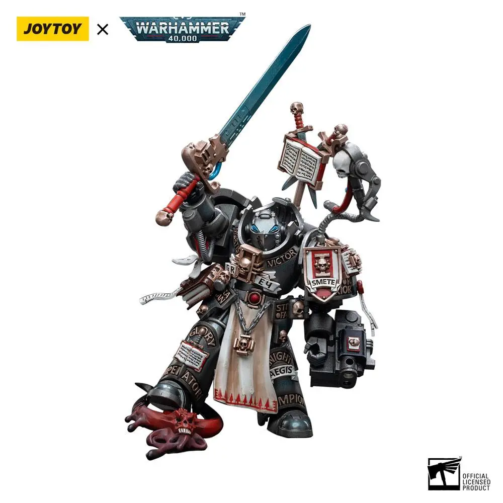 Warhammer 40k 1/18 Grey Knights Terminator Incanus Neodan akciófigura 13 cm termékfotó