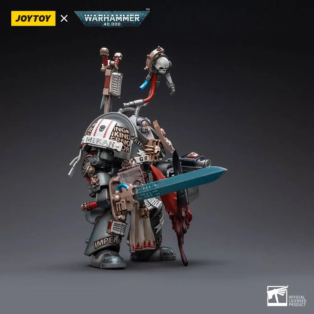 Warhammer 40k 1/18 Grey Knights Terminator Incanus Neodan akciófigura 13 cm termékfotó