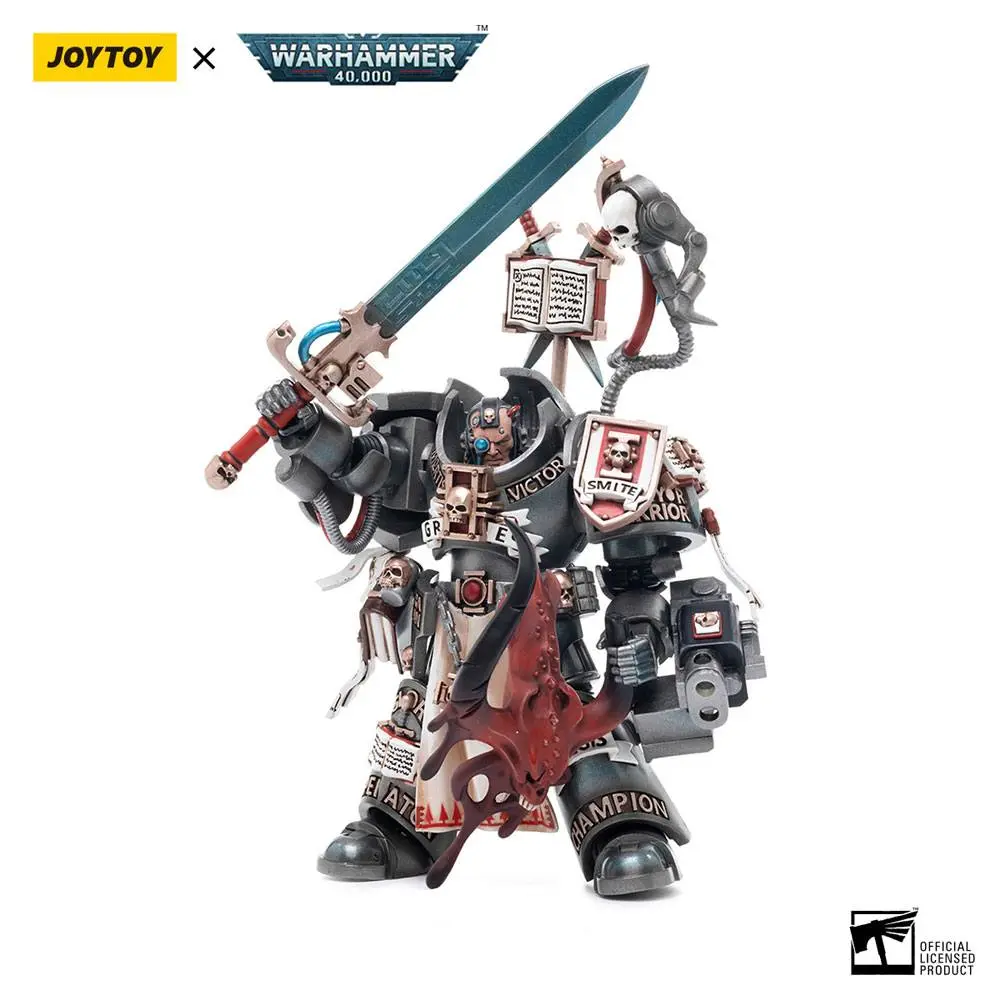 Warhammer 40k 1/18 Grey Knights Terminator Incanus Neodan akciófigura 13 cm termékfotó