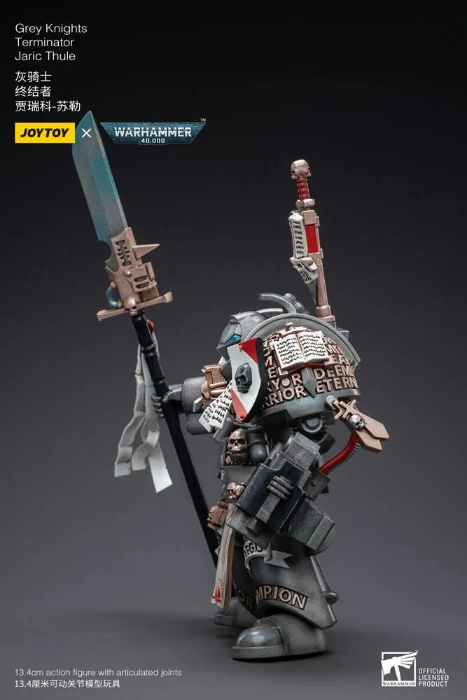 Warhammer 40k 1/18 Grey Knights Terminator Jaric Thule akciófigura 13 cm termékfotó