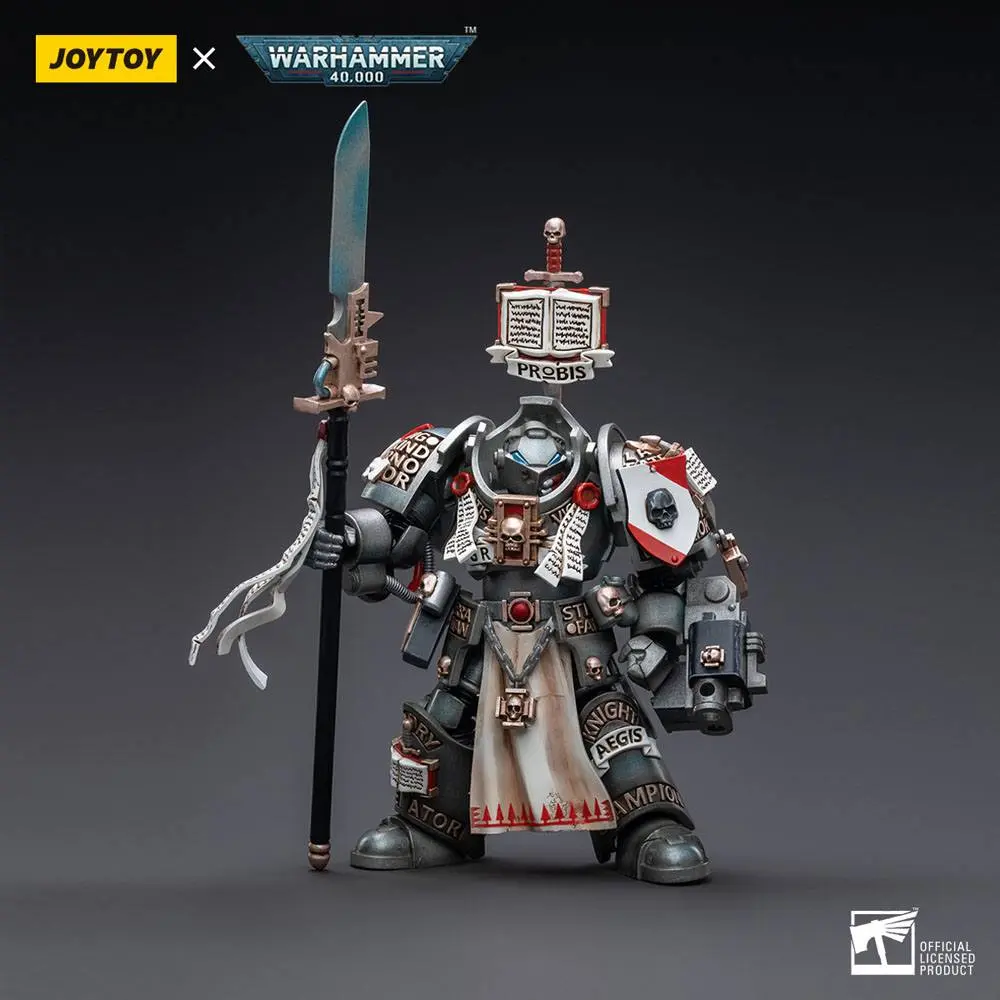 Warhammer 40k 1/18 Grey Knights Terminator Jaric Thule akciófigura 13 cm termékfotó