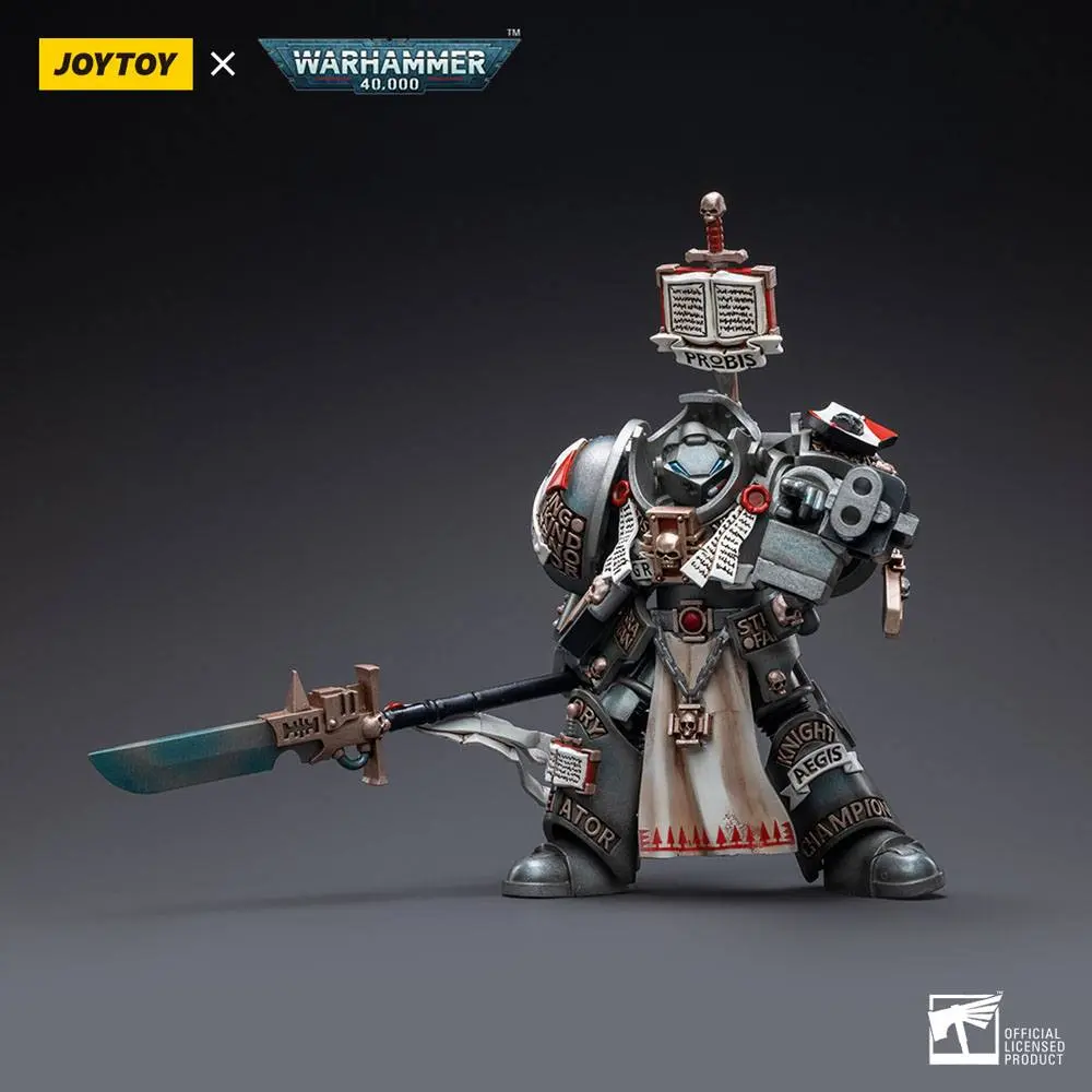 Warhammer 40k 1/18 Grey Knights Terminator Jaric Thule akciófigura 13 cm termékfotó