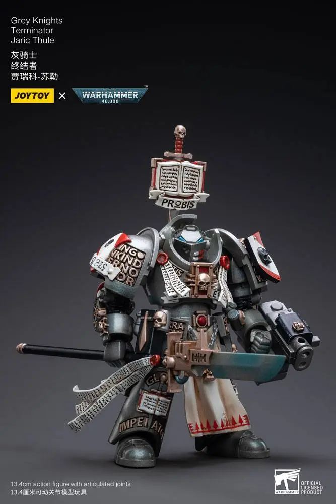 Warhammer 40k 1/18 Grey Knights Terminator Jaric Thule akciófigura 13 cm termékfotó