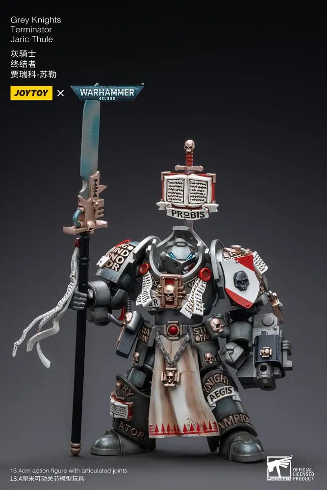 Warhammer 40k 1/18 Grey Knights Terminator Jaric Thule akciófigura 13 cm termékfotó