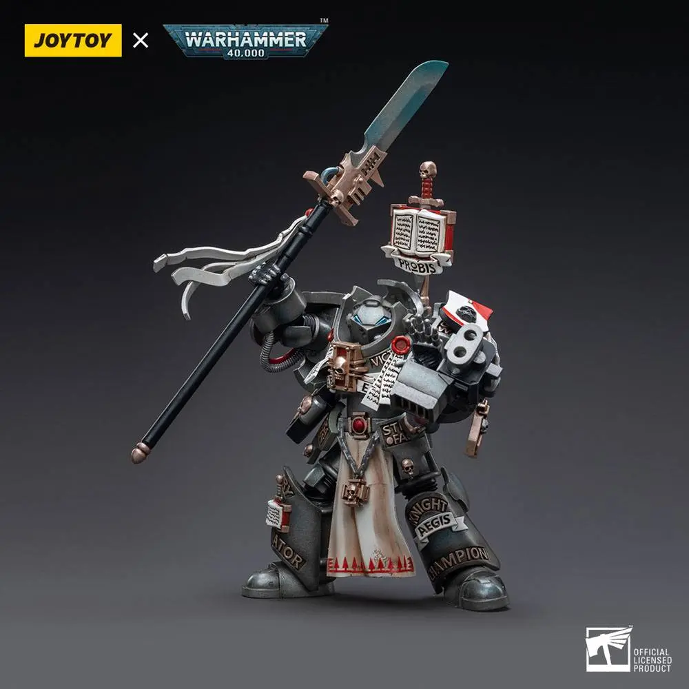 Warhammer 40k 1/18 Grey Knights Terminator Jaric Thule akciófigura 13 cm termékfotó