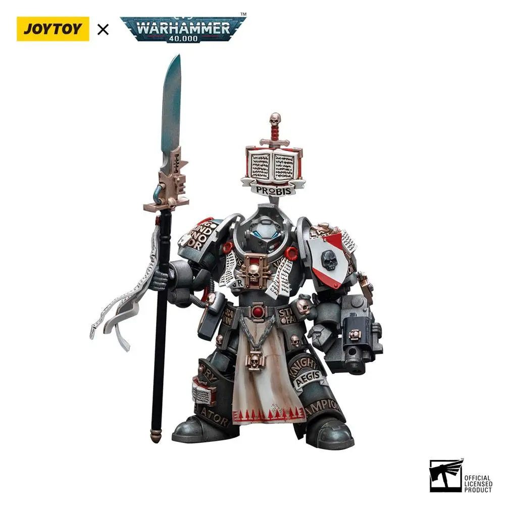 Warhammer 40k 1/18 Grey Knights Terminator Jaric Thule akciófigura 13 cm termékfotó