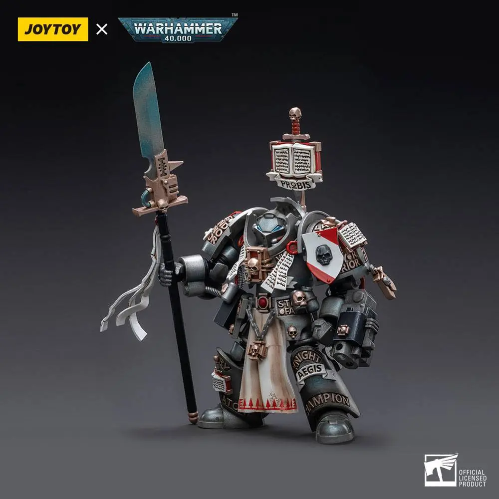 Warhammer 40k 1/18 Grey Knights Terminator Jaric Thule akciófigura 13 cm termékfotó